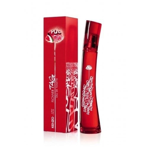 عطر كنزو فلاور تاق الاحمر او دو تواليت 50مل
