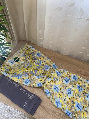 مخور+شيلة حرير اندونيسي مخرم بدون تفصيل