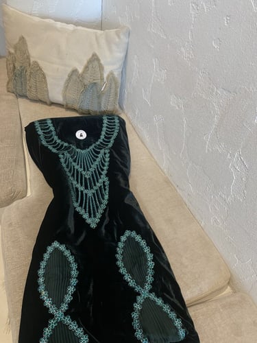 مخور شتوي مخمل بكسرات