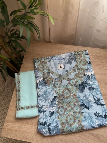 مخور+شيلة حرير هندي مخرم