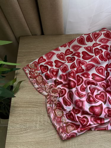 مخور+شيلة القلوب حرير هندي مخرم