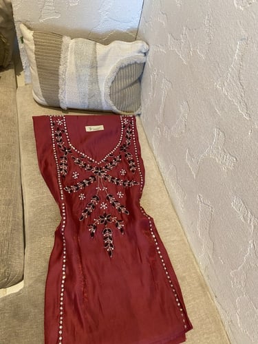 مخور هناي1 بدون تفصيل حرير شيمر مرصع سوارفسكي