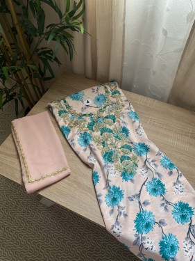 مخور+شيلة حرير هندي مخرم