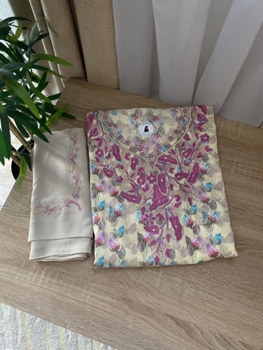 مخور+شيلة حرير هندي مخرم