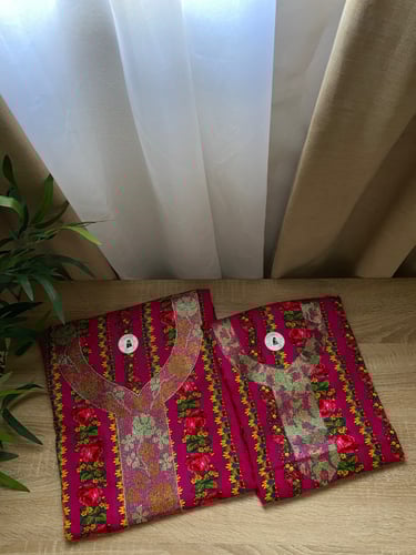 طقم الام وبنتها شالكي