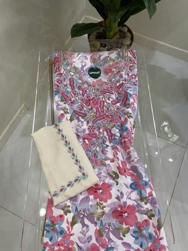 مخور+شيلة حرير هندي مخرم