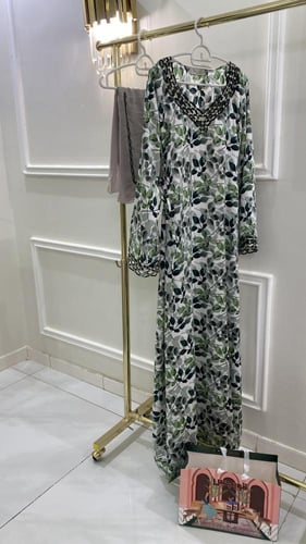 مخور+شيلة حرير اندونيسي جاهز بربطات تخصير