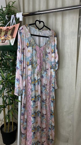 مخور دلع جاهز مقاس مديم بكسرات لؤلؤ حرير ملكي