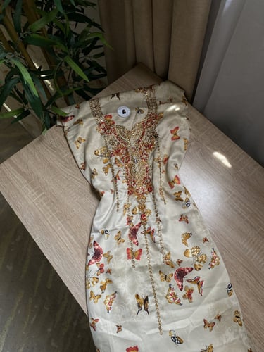 مخور الفراشات اطفال حرير هندي