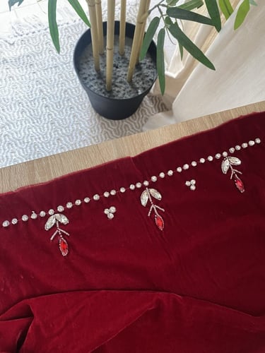 مخور مخمل متروس كرستالات