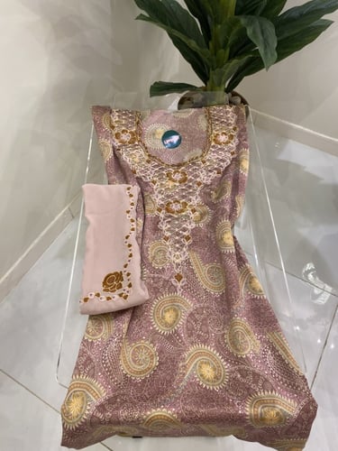 مخور+شيلة حرير هندي مخرم