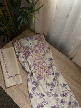 مخور+شيلة حرير هندي مخرم