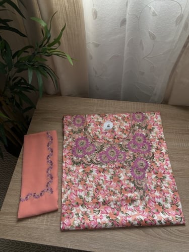 مخور+شيلة حرير هندي تطريز عربي