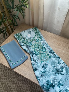 مخور+شيلة حرير هندي مخرم