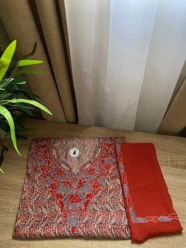 مخور+شيلة حرير هندي مخرم