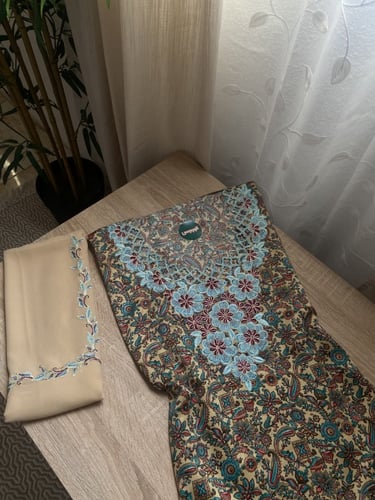 مخور+شيلة حرير هندي مخرم