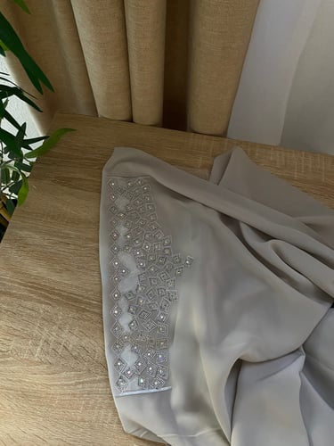 مخور حرير الماس مخرم وبكرستالات