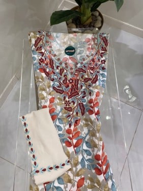 مخور+شيلة حرير هندي مخرم