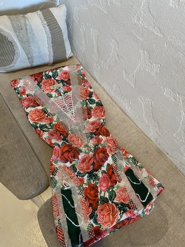 مخور سندس6بكسرات حرير ايطالي بدون تفصيل