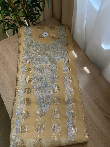 مخور بحريني قطعتين شيفون+بطانة