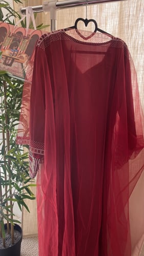 مخور بشت العيد احمر جاهز مقاس سمول