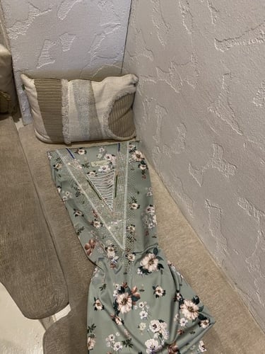 مخور شادن 2بتطريز لؤلؤ حرير ايطالي بدون تفصيل