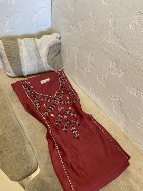 مخور هناي1 بدون تفصيل حرير شيمر مرصع سوارفسكي