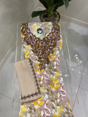 مخور+شيلة حرير هندي مخرم