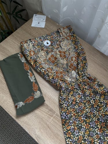 مخور+شيلة حرير هندي مخرم