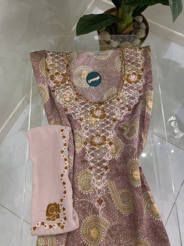 مخور+شيلة حرير هندي مخرم