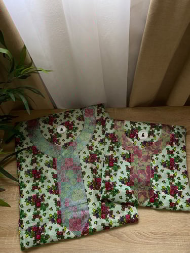 طقم الام وبنتها شالكي