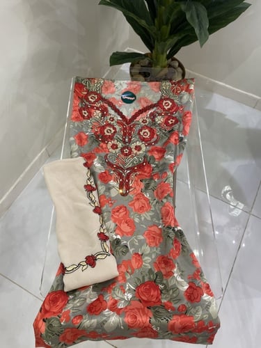 مخور+شيلة حرير هندي مخرم