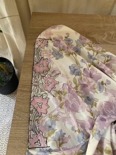 مخور+شيلة حرير هندي مخرم