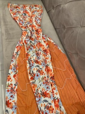 مخور غزل1 "بدون تفصيل" حرير ملكي بكسرات وخرز