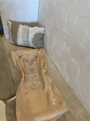 مخور القلوب حرير شيمر بدون تفصيل