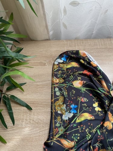 مخور الفراشات بدون تفصيل حرير ايطالي ديجتال