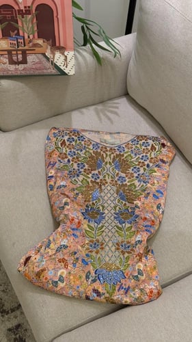 مخور برقبه حرير ايطالي بدون تفصيل