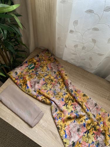 مخور+شيلة حرير هندي بدون تفصيل