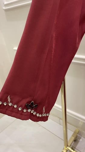 مخور هناي حرير شيمر جاهز بربطات تخصير