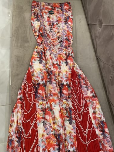 مخور بهاء2 "بدون تفصيل" حرير ملكي بكسرات وخرز