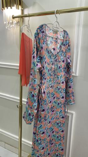 مخور+شيلة حرير هندي جاهز بربطات