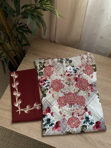 مخور+شيلة حرير هندي مخرم