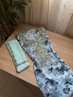 مخور+شيلة حرير هندي مخرم