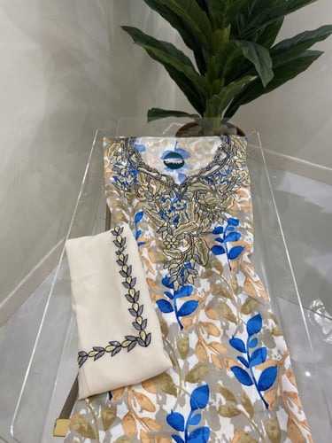 مخور+شيلة حرير هندي مخرم