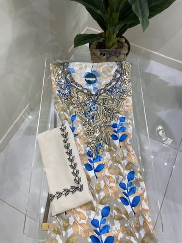 مخور+شيلة حرير هندي مخرم