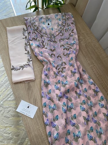 مخور+شيلة حرير هندي مخرم