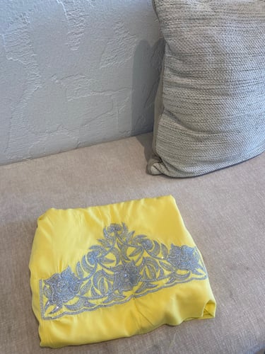 مخور بحريني قطعتين شيفون+بطانه