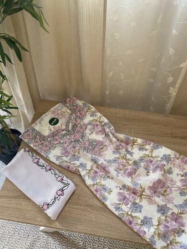 مخور+شيلة حرير هندي مخرم