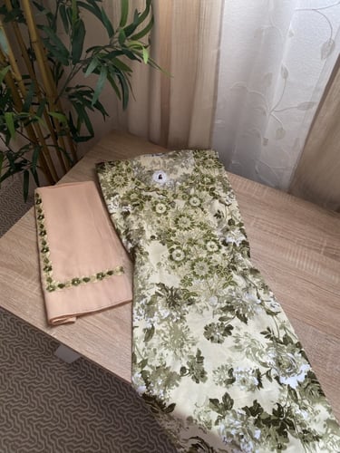 مخور+شيلة حرير هندي مخرم