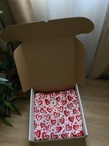 مخور القلوب حرير هندي احمر